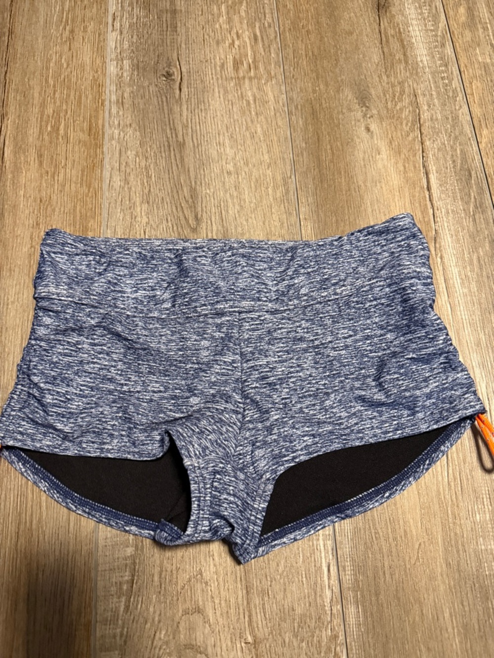 TYR Blue Heather Performance Women's Athletic Shorts